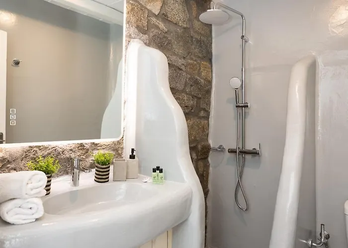 וילה Schatz - Private Pool-sea & View Mykonos Town