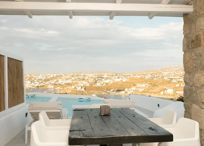 Schatz - Private Pool-sea & View Mykonos Town