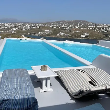 וילה Schatz - Private Pool-sea & View Mykonos Town