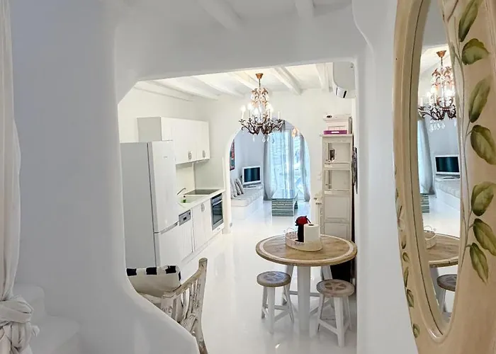 Schatz - Private Pool-sea&city View Mykonos Town