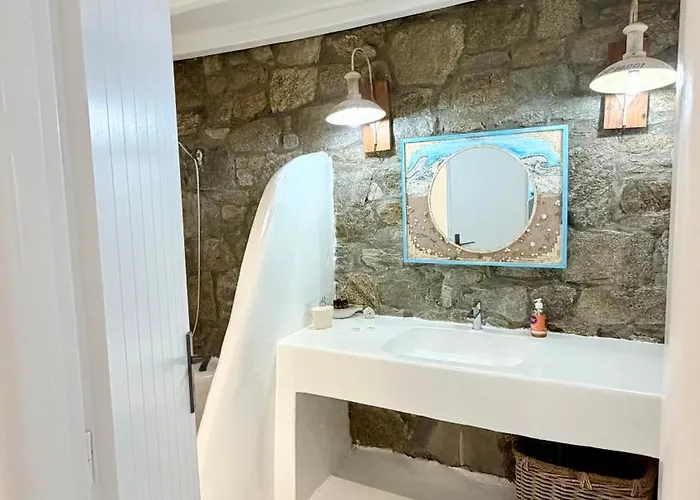 Schatz - Private Pool-sea&city View Mykonos Town