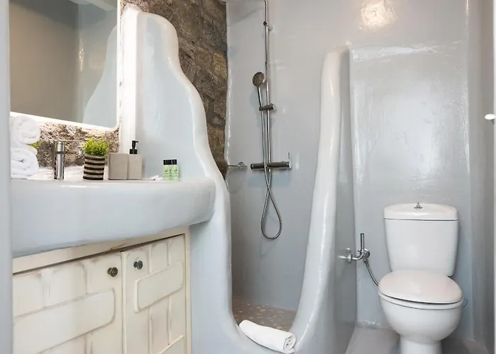 ヴィラ Schatz - Private Pool-sea & View Mykonos Town